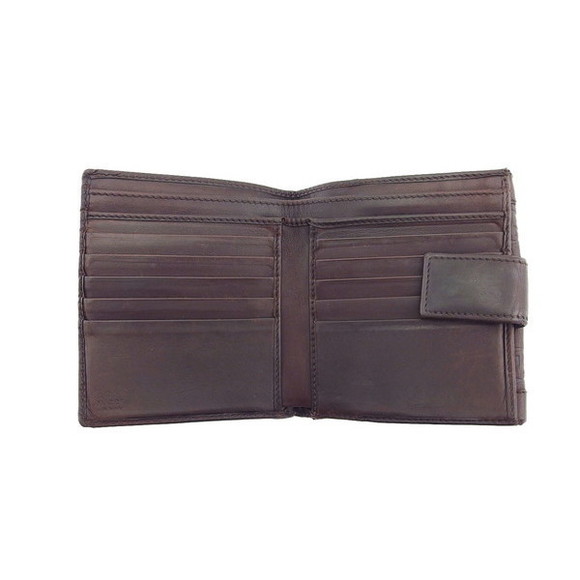 Gucci brown ssima Bifold Wallet Leather Accessory - Picture 5 of 6